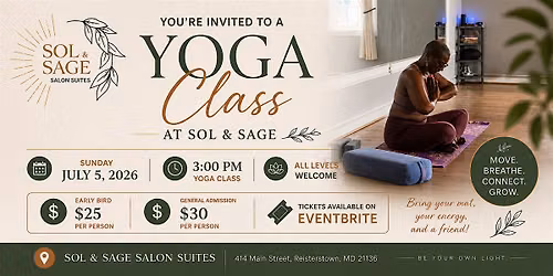 Sunday Yoga Reset