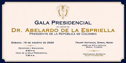 Gala Presidencial De La Patria Milagro
