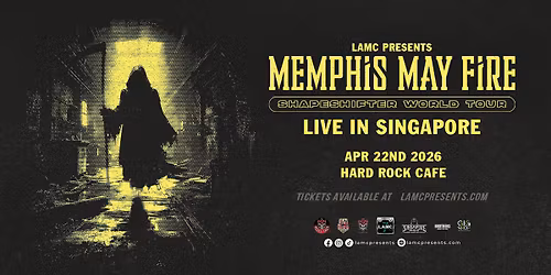 Memphis May Fire Live in Singapore