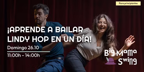 Taller de baile: \u00a1Aprende Lindy Hop en un d\u00eda!