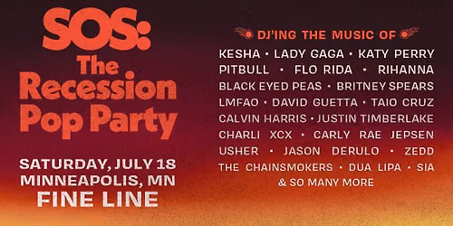 SOS: The Recession Pop Party