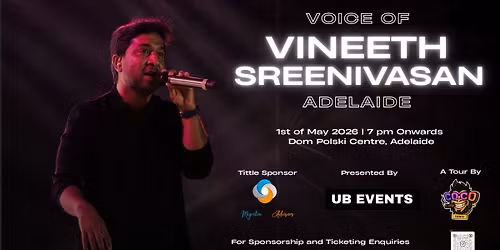 Voice Of Vineeth Sreenivasan - Adelaide