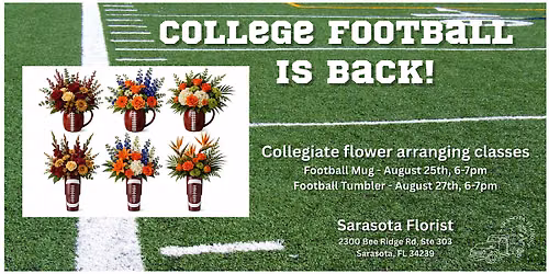 Collegiate Flower Arranging Class - 17oz Ceramic Mug