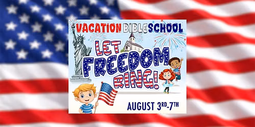 Vacation Bible School at The Oasis - Aug. 3-7, 2026