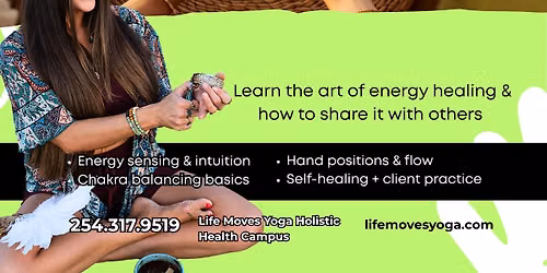 Reiki Level 1 & 2 Training w\/ Rachel