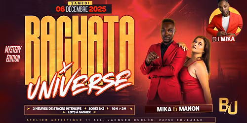 \ud83c\udf0cBACHATA UNIVERSE\ud83c\udf0cMystery edition\u2666\ufe0f