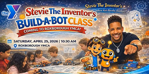 Stevie The Inventor's Build A Bot Class At Roxbourgh YMCA