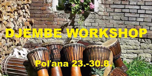 Pr\u00e1zdninov\u00fd djembe workshop