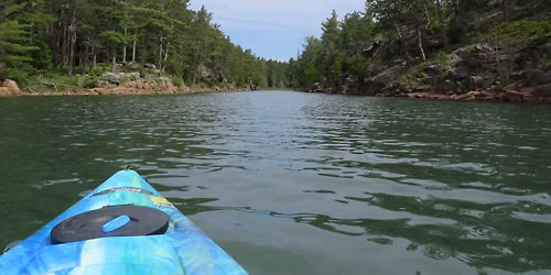 Guided Paddle to Hole in the Wall