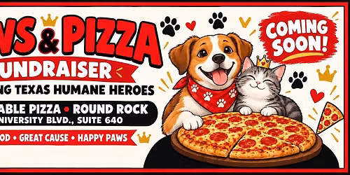 PAWS & PIZZA 