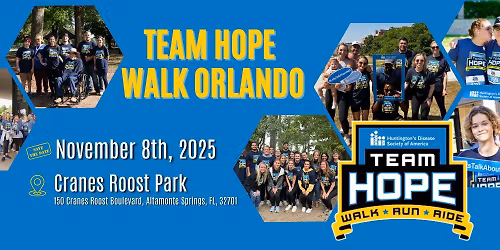 2025 Team Hope Walk - Orlando, FL