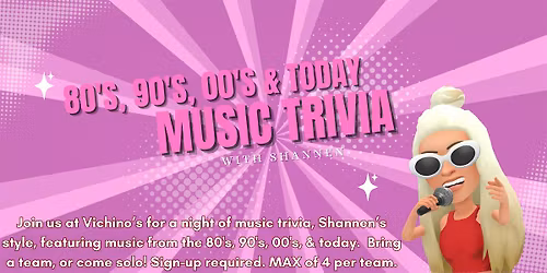 80s, 90s, 00s, & Today Music Trivia