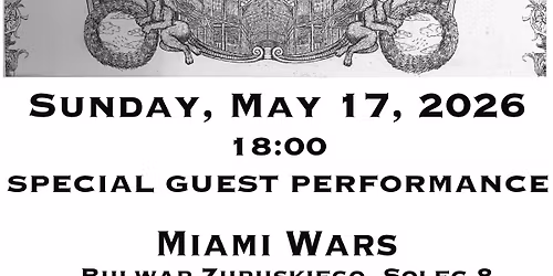 Cabaret Poetry Slam | National Elimination | 17 May | Miami WARS | 6:00pm