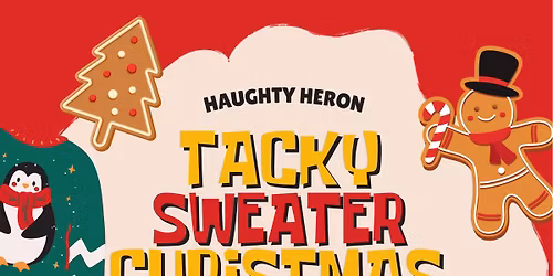 Tacky Sweater Christmas Party at The Heron