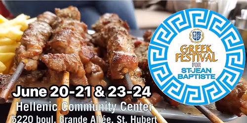 St. Jean Baptiste Greek Festival 2026