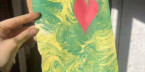 Paper Marbling and Drawing Workshop - May 2