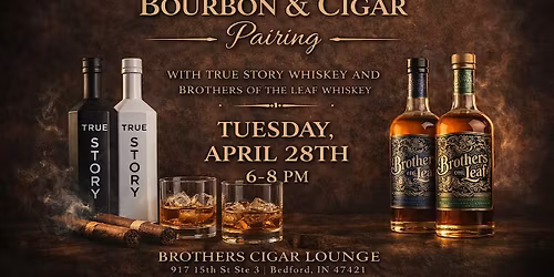 Bourbon & Cigar Pairing at Brothers