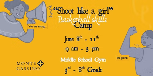 2026 \u201cShoot Like A Girl\u201d Basketball Skills Camp