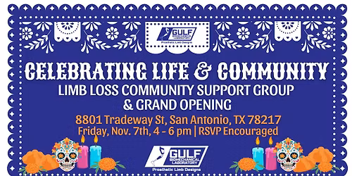 Limb Loss Support Group Meeting + GRAND OPENING!