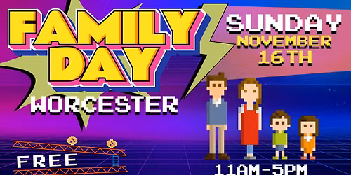Worcester Freeplay Family Day - Sunday November 16th