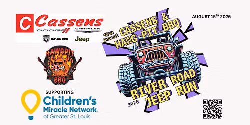 Cassens 10th Annual River Road Jeep Run supporting The Children's Miracle Network-STL