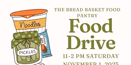 The Bread Basket:  Food Drive