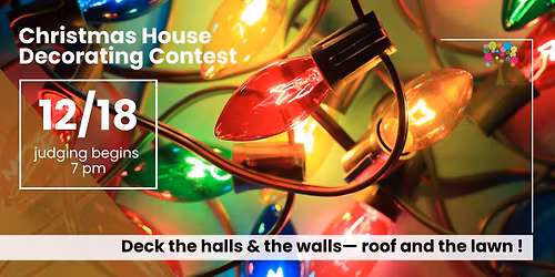 Christmas House Decorating Contest
