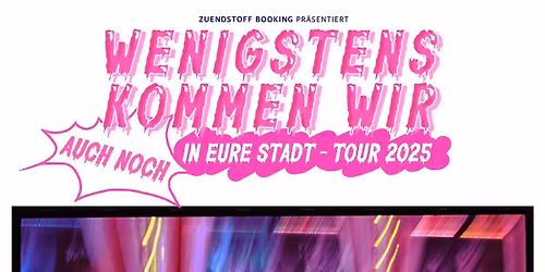 REMOTE BONDAGE \u2022 WENIGSTENS KOMMEN WIR (auch noch) IN EURE STADT \u2022  06.11.25 \u2022  Bremen \u2022  Tower