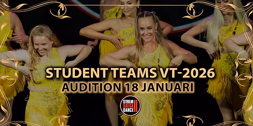 Audition f\u00f6r Stockholm Salsa Dance Student Team VT2026!