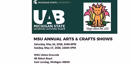 Magic Storm Art at MSU Spring Arts & Craft Show 2026