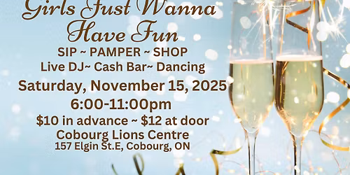 3rd Annual Cobourg Christmas Girls Just Wanna Have Fun Event