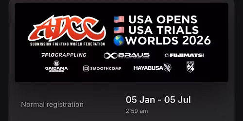ADCC US Open - Miami, FL