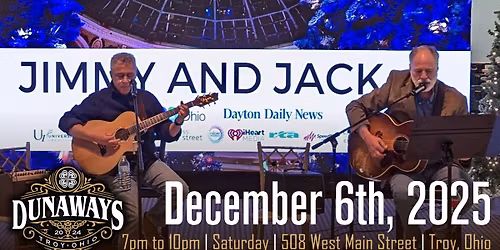 LIVE Music w/ Jimmy and Jack