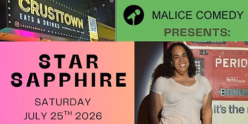 COMEDY NIGHT WITH STAR SAPPHIRE