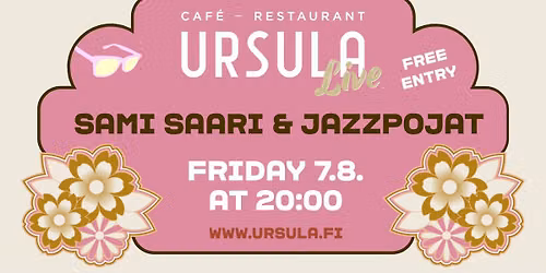 Caf\u00e9 Ursula LIVE - Sami Saari & Jazzpojat