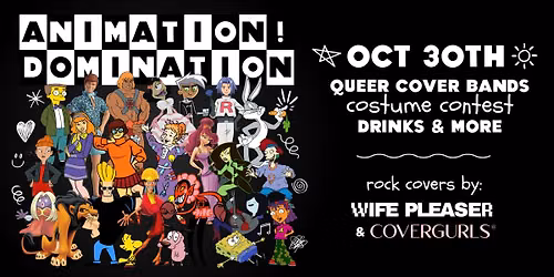 Animation Domination: Live Music and Cartoon Costumes