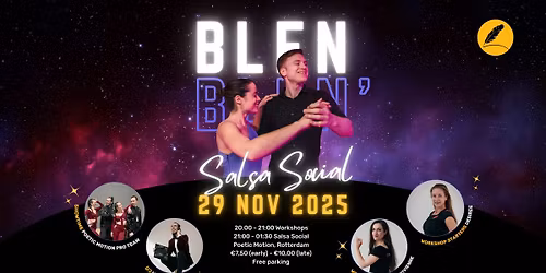 BLEN BLEN' Salsa Social | 29-11 💎