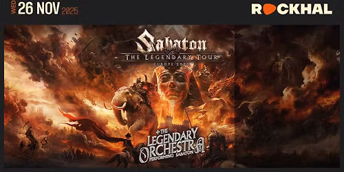 SABATON\u2022 Rockhal, Luxembourg