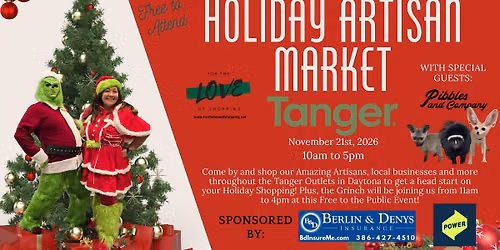 6th Annual Holiday Artisan Market at Tanger