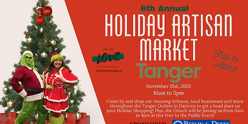6th Annual Holiday Artisan Market at Tanger