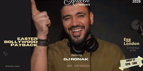 Easter Bollywood Night: PAYBACK EASTER