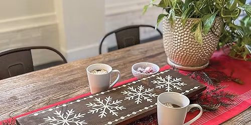 National Cocoa Day Tray and Pedestal Workshop