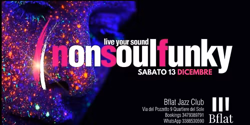 NON SOUL FUNKY LIVE BFLAT