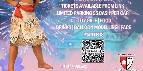 Fireworks Event (Moana Theme) 