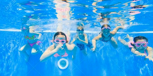 Younger kids pool party (ages 9 and under)