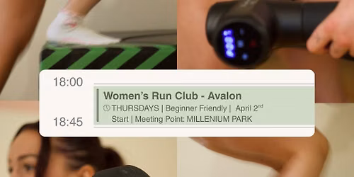 WOMENS RUN CLUB - AVALON 