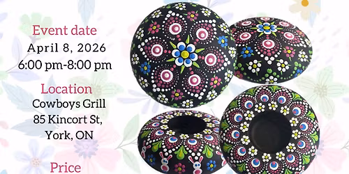 North York-Hoppy Dots & Spring Bloom Dot-Painting Workshop