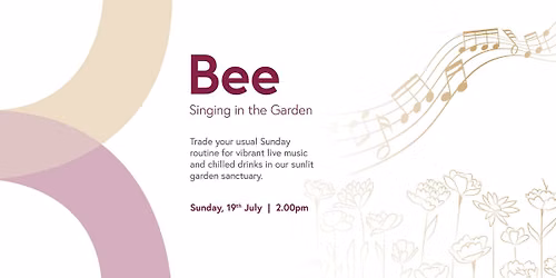 Bee Singing in the Garden