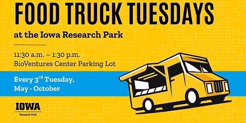 Food Truck Tuesdays at the Iowa Research Park