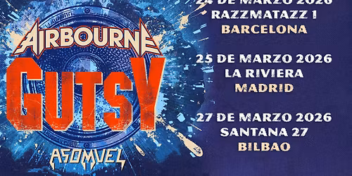 Airbourne + Asomvel (Bilbao)